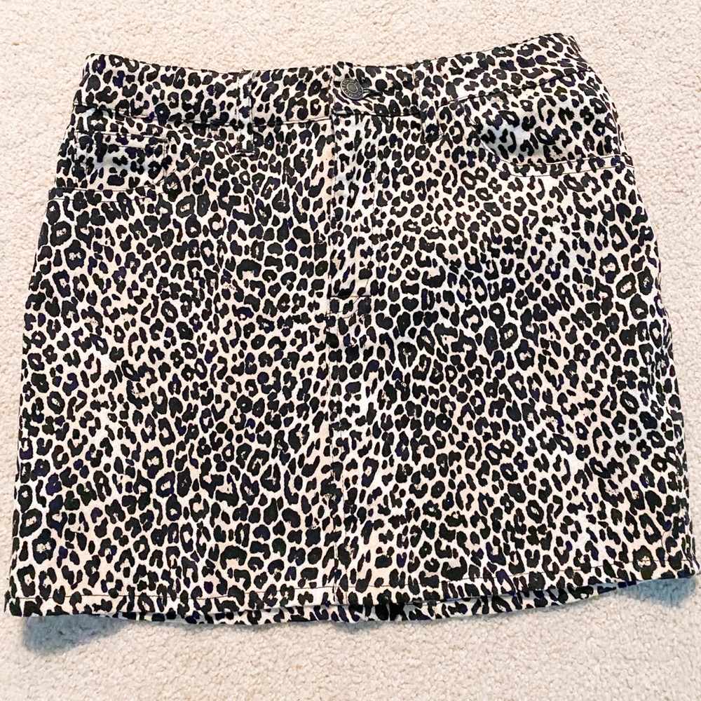 Princess Polly Leopard print skirt